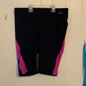 Euc Fila sport biker shorts
